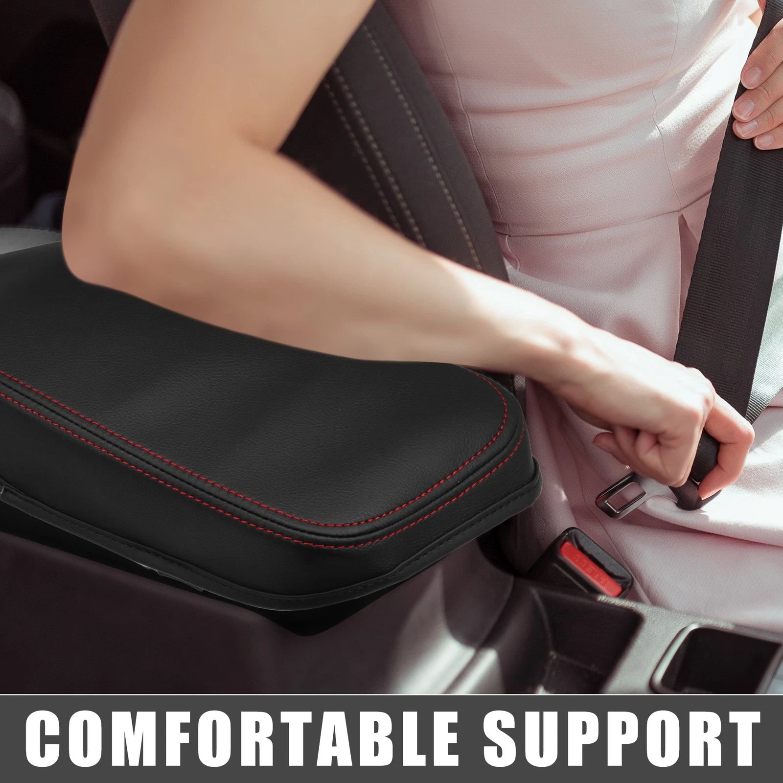 Armrest Seat Box Cover Protector for Nissan Sentra (2013–2019)