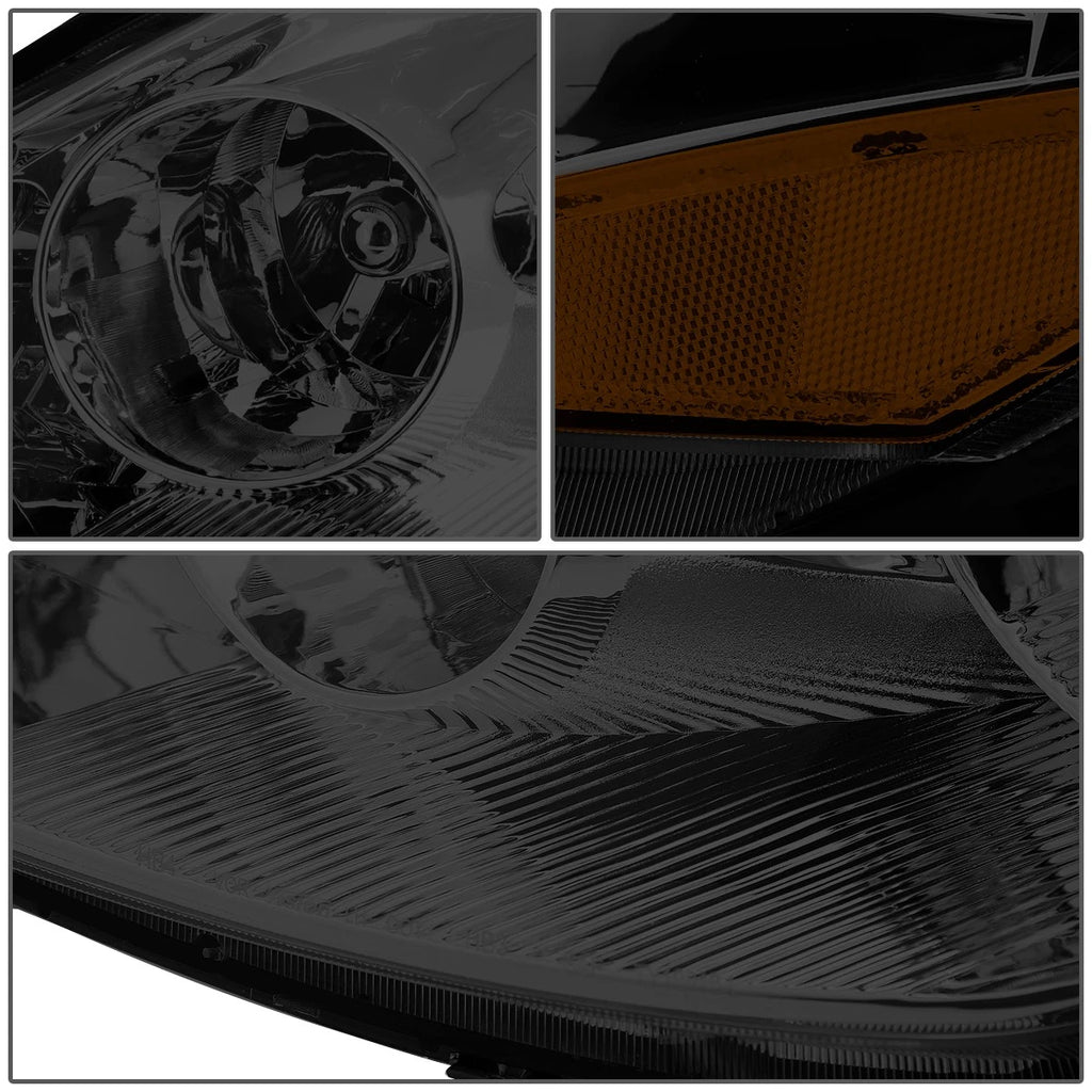 Pair of Smoked/Amber Side Headlight Lamps for Sienna XL20 (2006–2010)