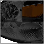 Pair of Smoked/Amber Side Headlight Lamps for Sienna XL20 (2006–2010)