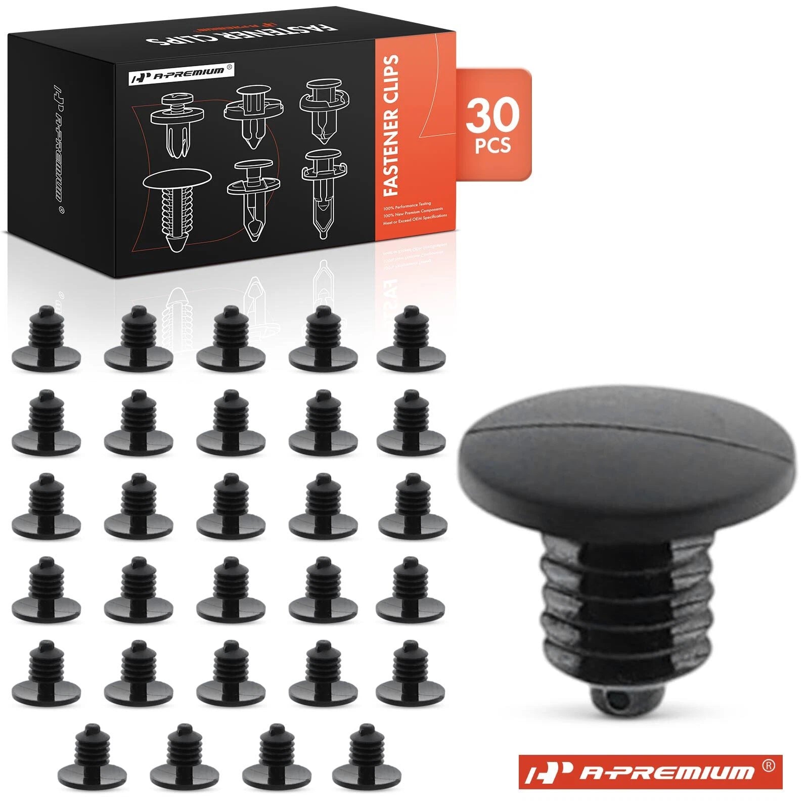 Set of 30 Wheelhouse Retainer Clips for GM Vehicles
