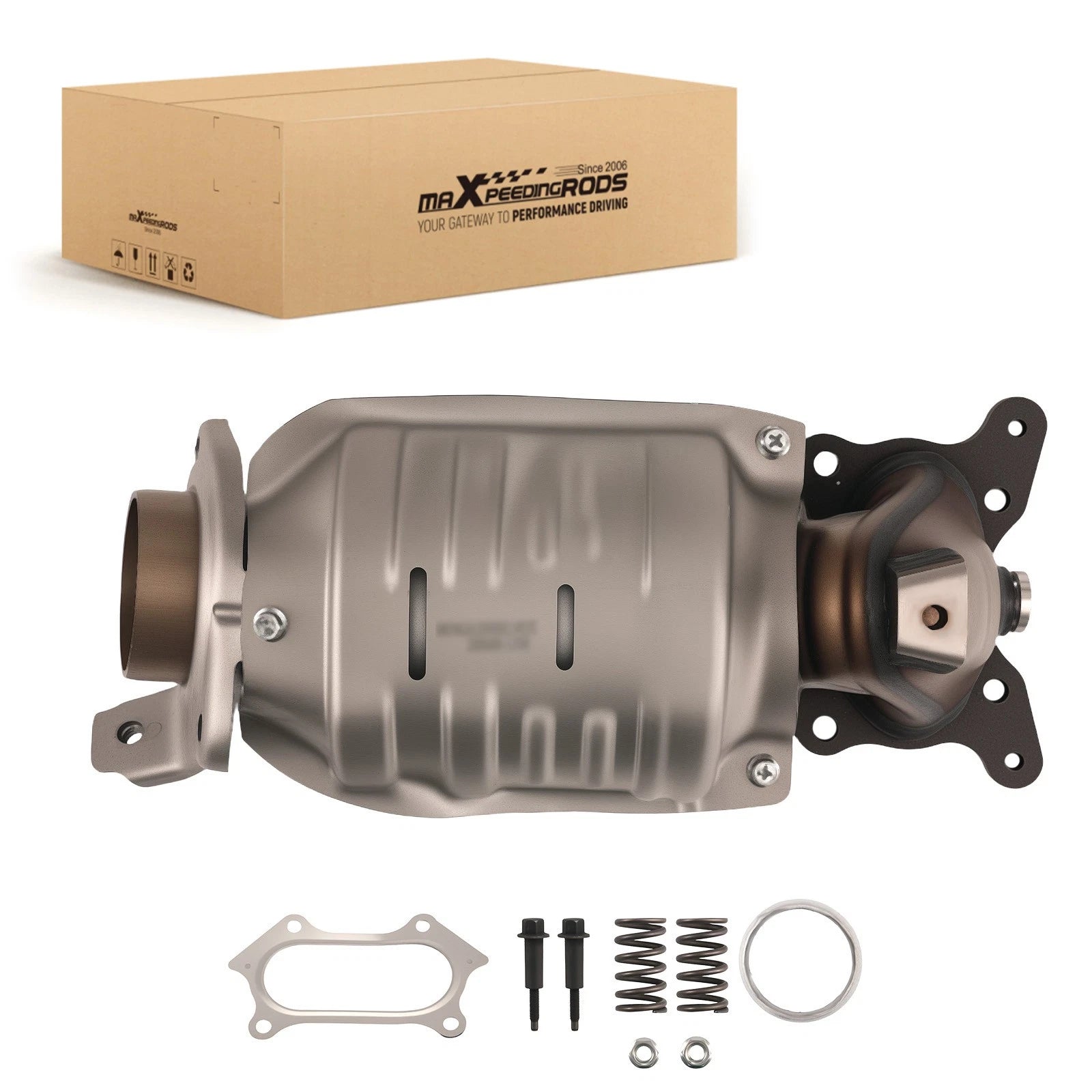 Front Catalytic Converter for Honda Accord 2.4L (2008–2012) Stainless Steel