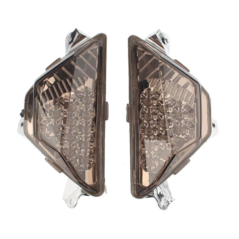 Front Turn Signal Lights for Kawasaki Ninja 300R EX300 (2013-2017) Smoke