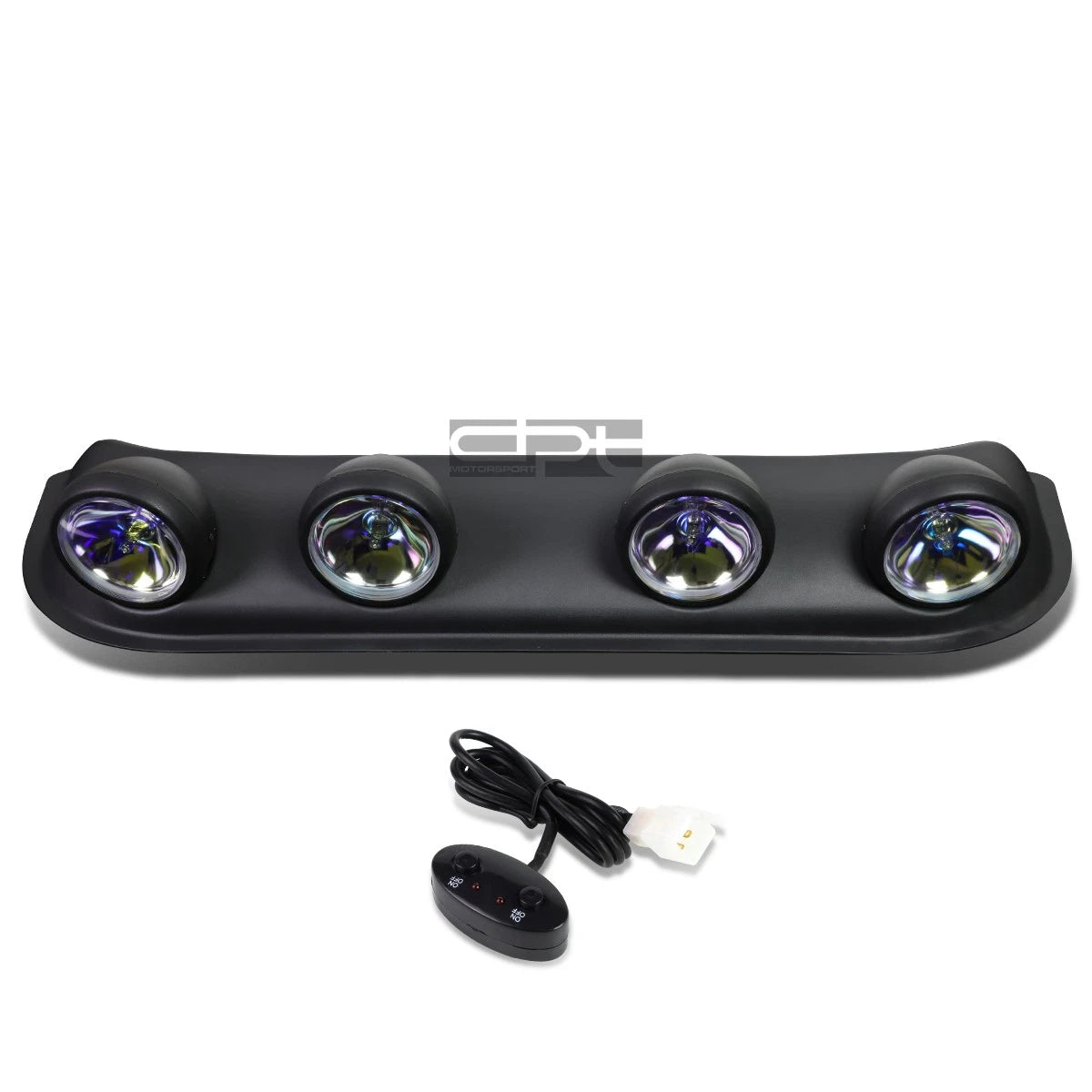 4X Off-Road Round Fog Lights with Switch for Universal Fit (LED)