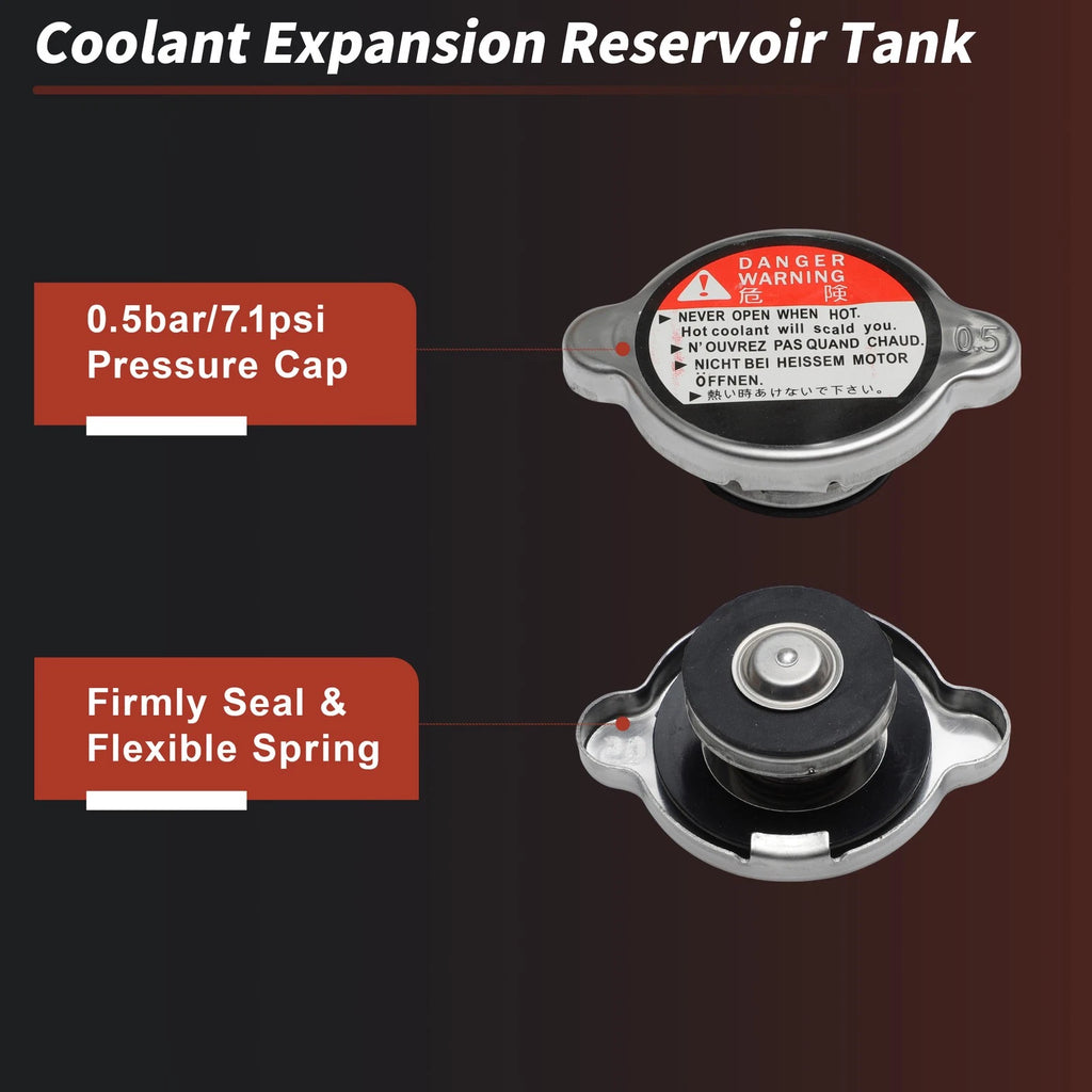 Radiator Overflow Coolant Tank for Ford F600 F700 F800 B600 B700 (No.F6HZ-8A080-B)