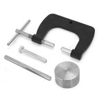 Vent Window Rivet Tool & Die Handle for Bench Anvil (1/8" Semitubular Rivets)