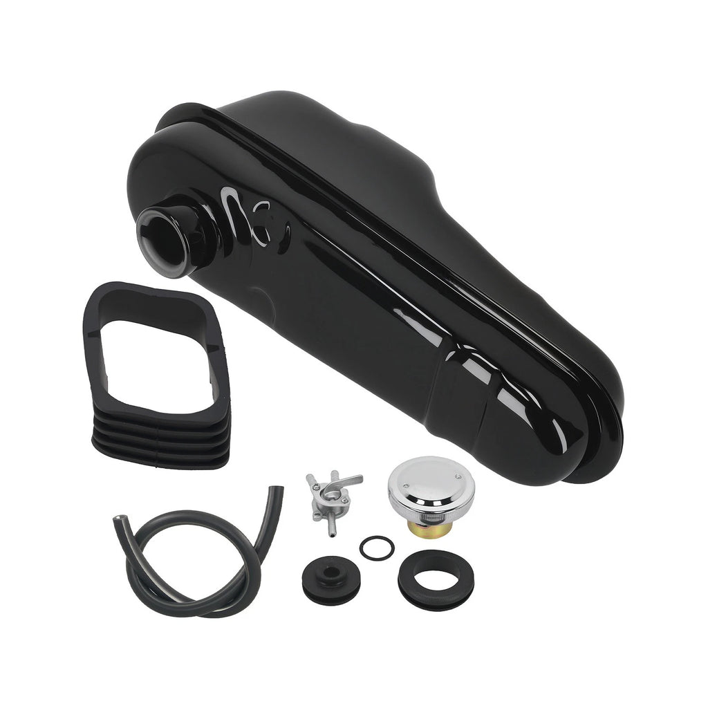 Black Gas Tank with Cap for Honda CT70 (1977-1982)