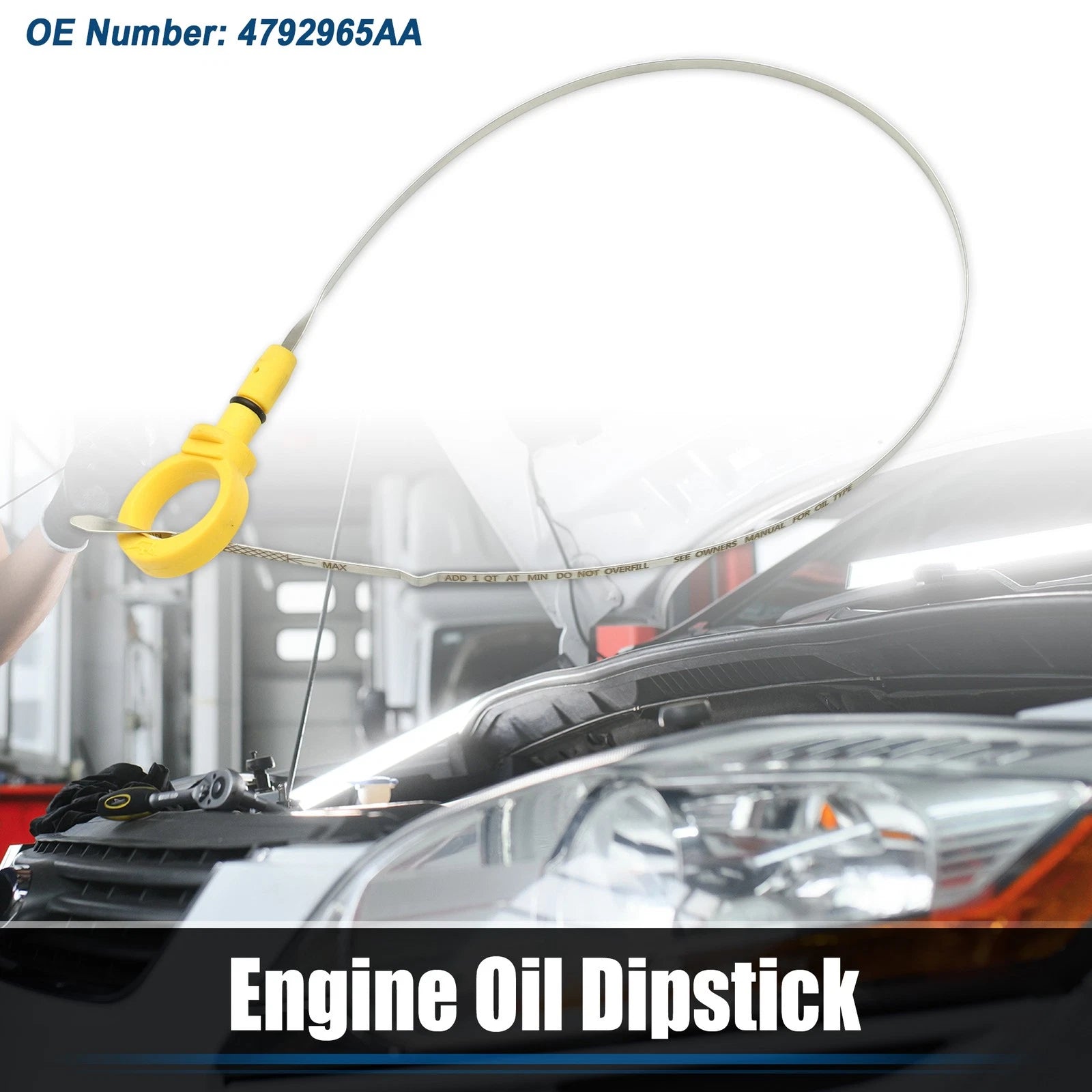 Engine Oil Level Indicator Dipstick for Chrysler 300 (2005–2010) No. 4792965AA