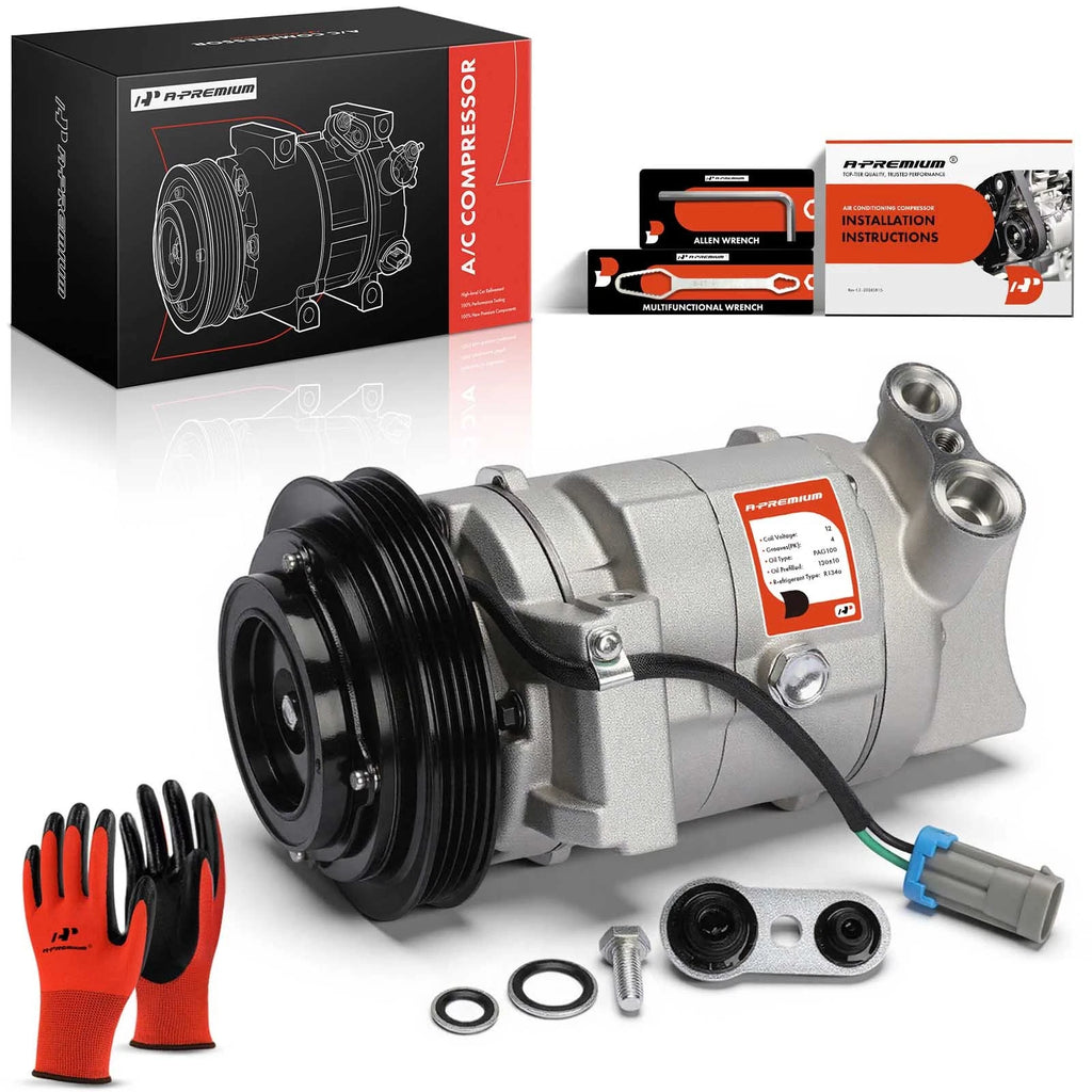 A/C Compressor with Clutch for Chevrolet Camaro (2010â2015)