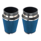 Blue Cold Air Intake System Kit for Mercedes C300 (2008–2012)