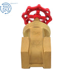 Brass Gate Valve DN65 NPT Female Thread for Water Gas Fuel Flow Control (2-1/2")