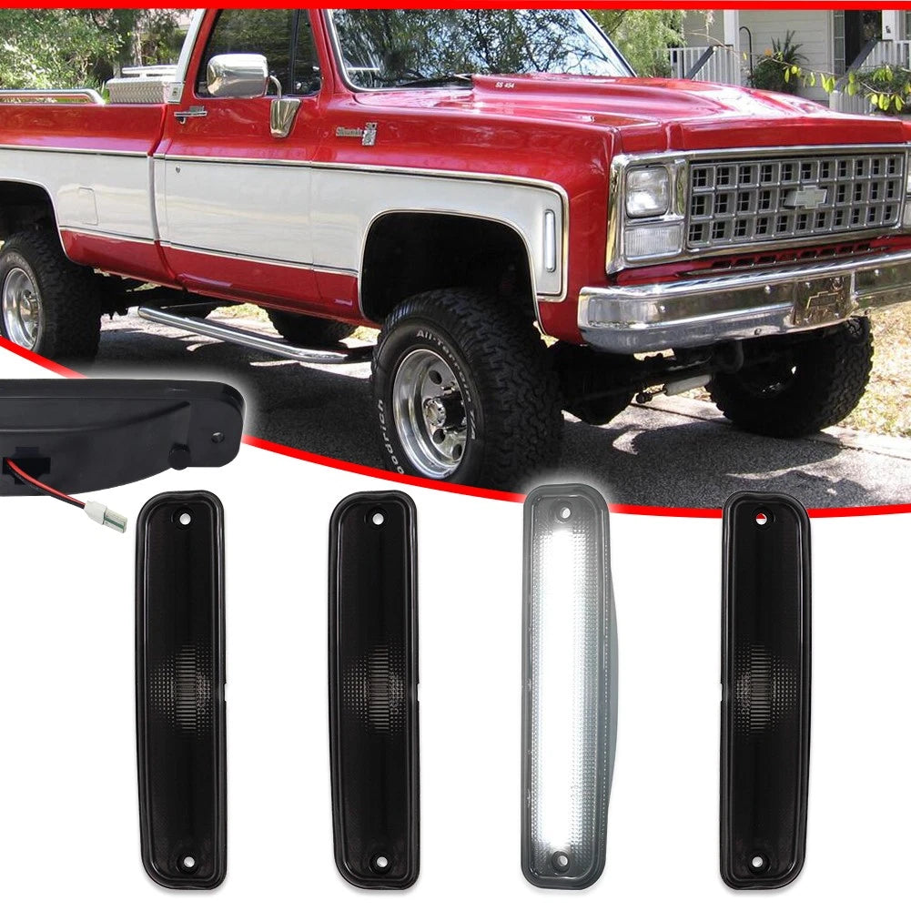 LED Side Marker Lights for Chevy Pickup Blazer Suburban Jimmy GMC K15/K25 (1973–1980)