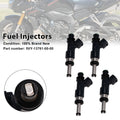 Set of 4 Fuel Injectors for Yamaha YZF-R1 (2004–2006) 5VY-13761-00-00