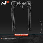2X Outer Tie Rod End for Kia Sorento (2011–2013) Hyundai Veracruz Santa Fe