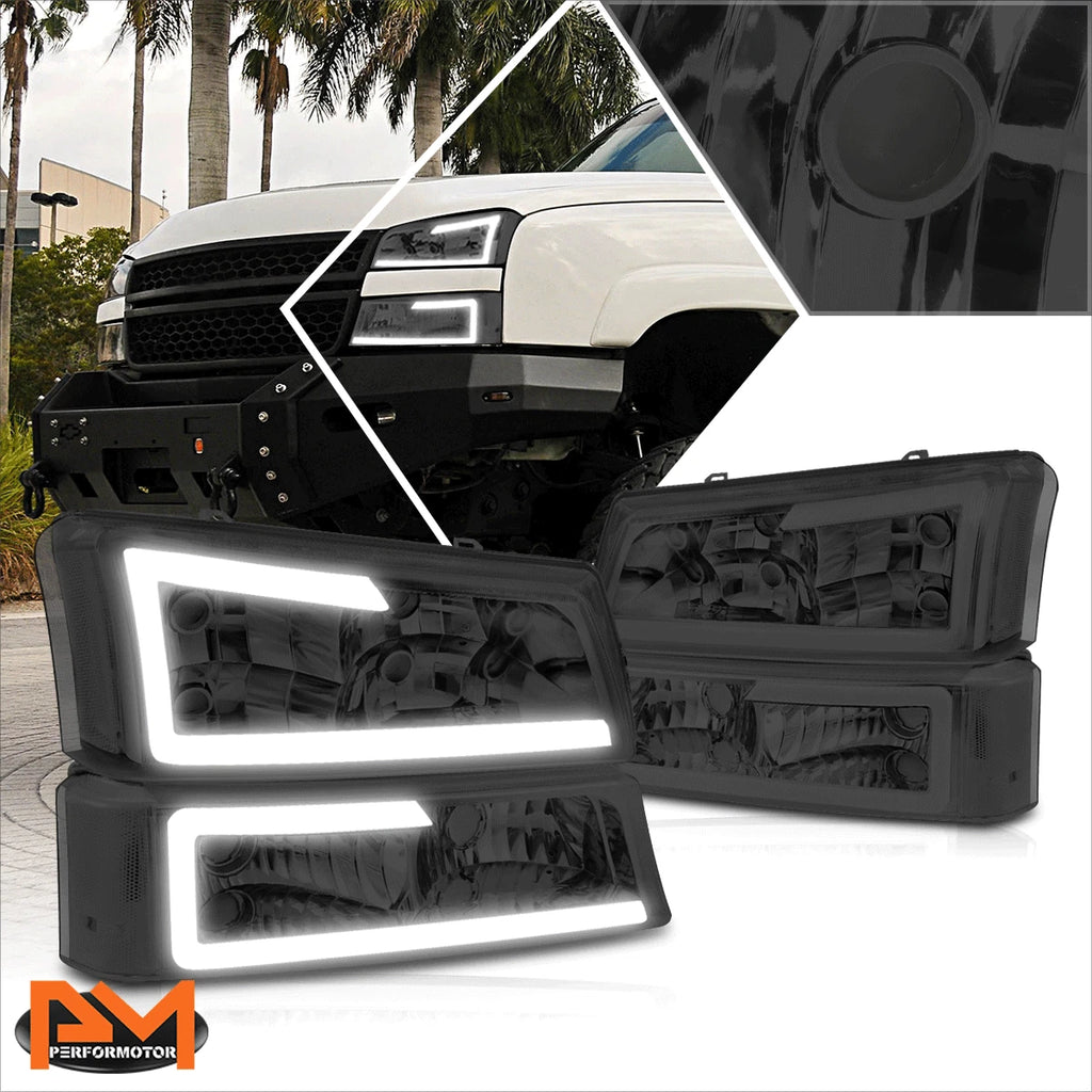 LED DRL Headlight Bumper Lamp for Silverado/Avalanche (2003–2007)