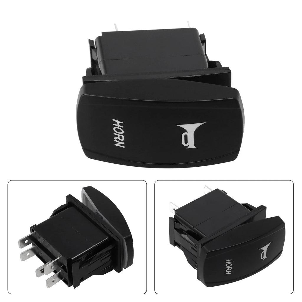 Rocker Switch for Car Interior Parts (ABS Black Blue LED)