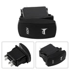 Rocker Switch for Car Interior Parts (ABS Black Blue LED)