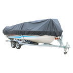 Waterproof Boat Cover for V-Hull 14-16Ft (Fits Most Models)