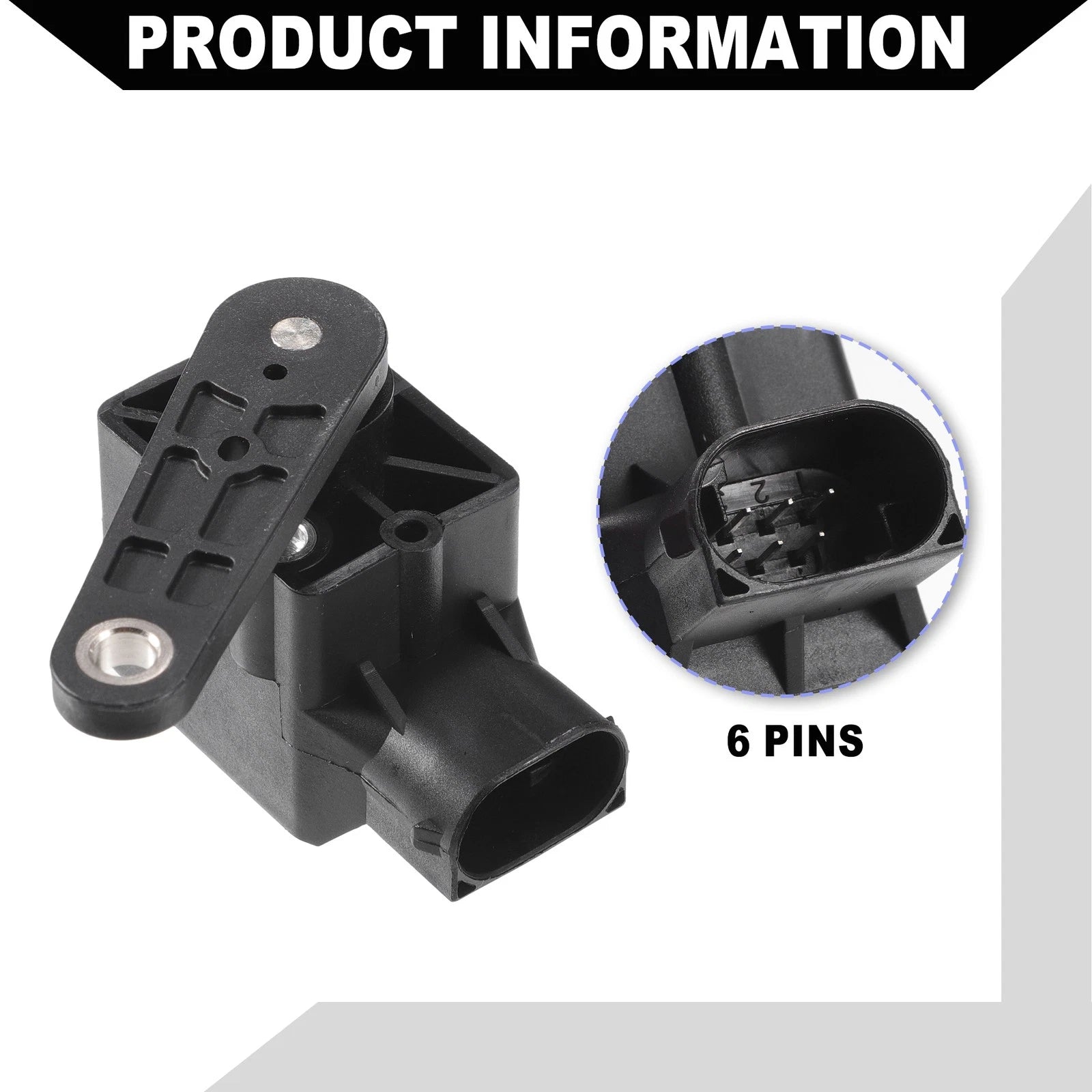 2X Suspension Ride Height Level Sensor for Mercedes E 320 (2003–2009) A0105427617