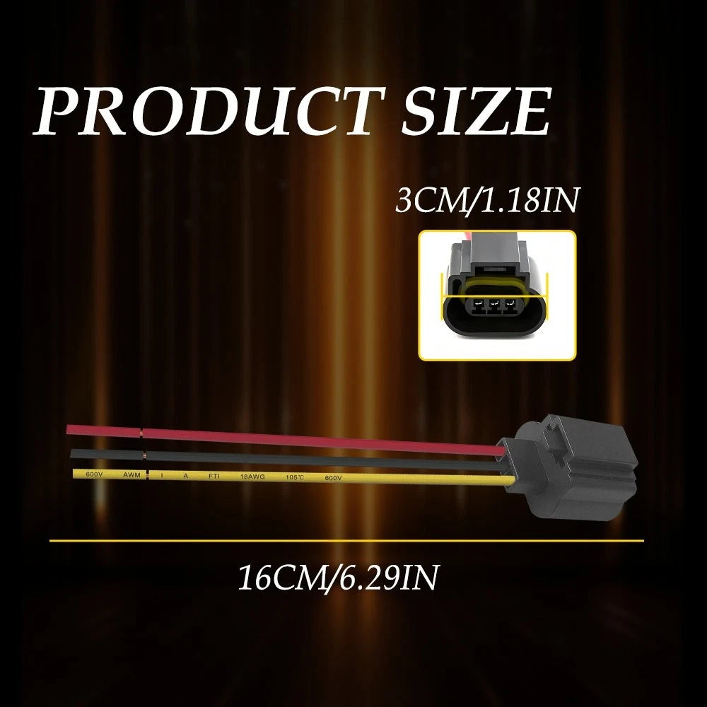 Extension Wire Pigtail Female Ceramic 9008 H13 for Automotive