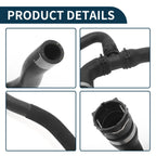 Radiator Hose Water Pipe for Audi A8 (2003–2007) No. 4E0121101BT Rubber