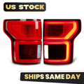 Pair LED Tail Lights for Ford F-150 (2018–2020) w/Blind Spot, Left+Right