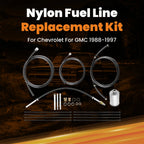 Complete Nylon Fuel Line Replacement Kit for GMC C1500/2500/3500 (1988)