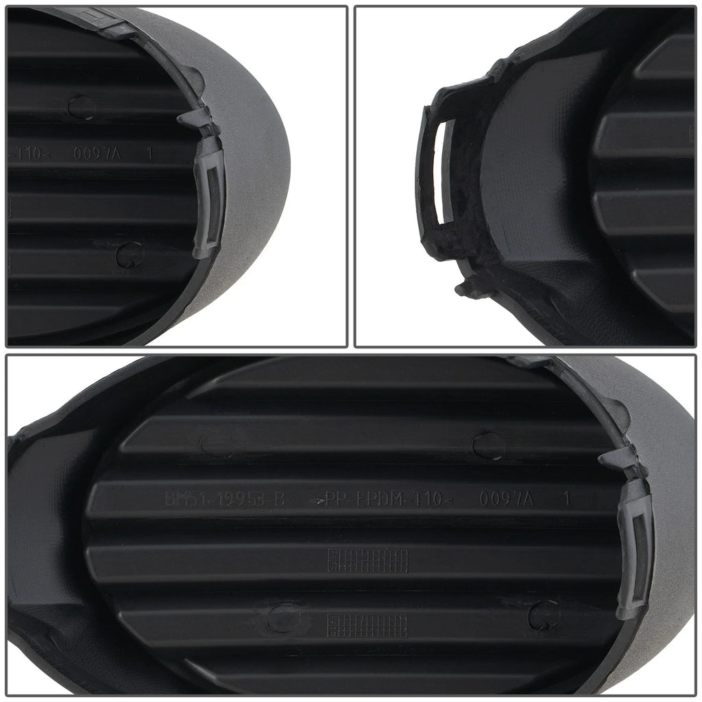 Fog Light Cover for Ford Focus (2012–2014) - Left Side, Black