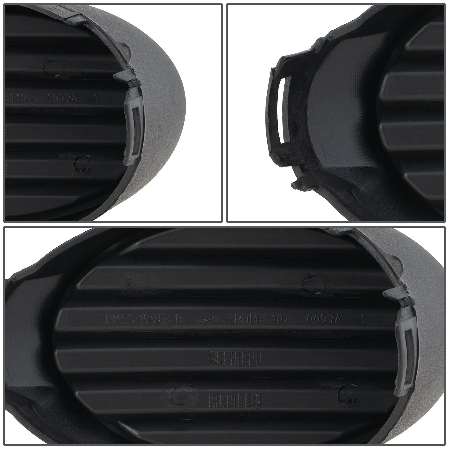 Fog Light Cover for Ford Focus (2012–2014) - Left Side, Black