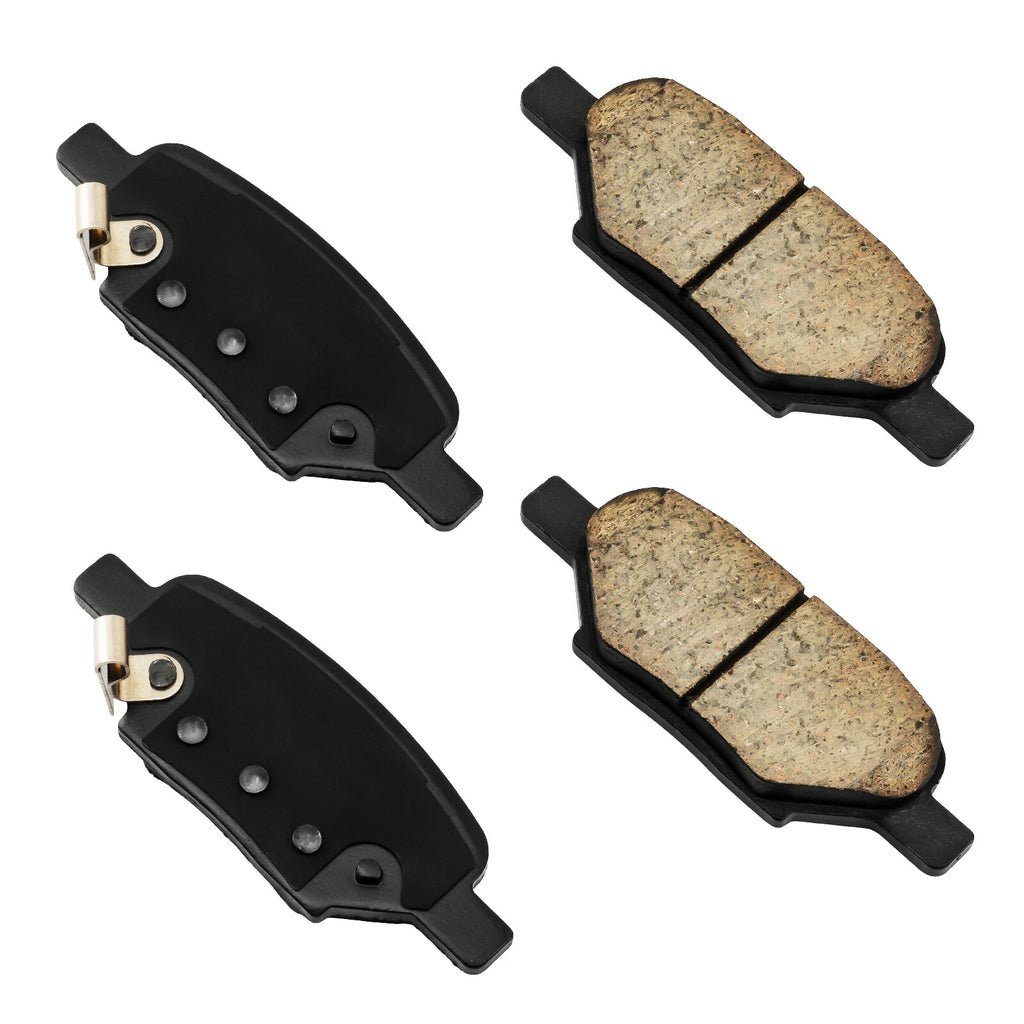 Rear Ceramic Brake Pads for Chevrolet Cobalt Malibu Pontiac G5 G6 (2005–2010)