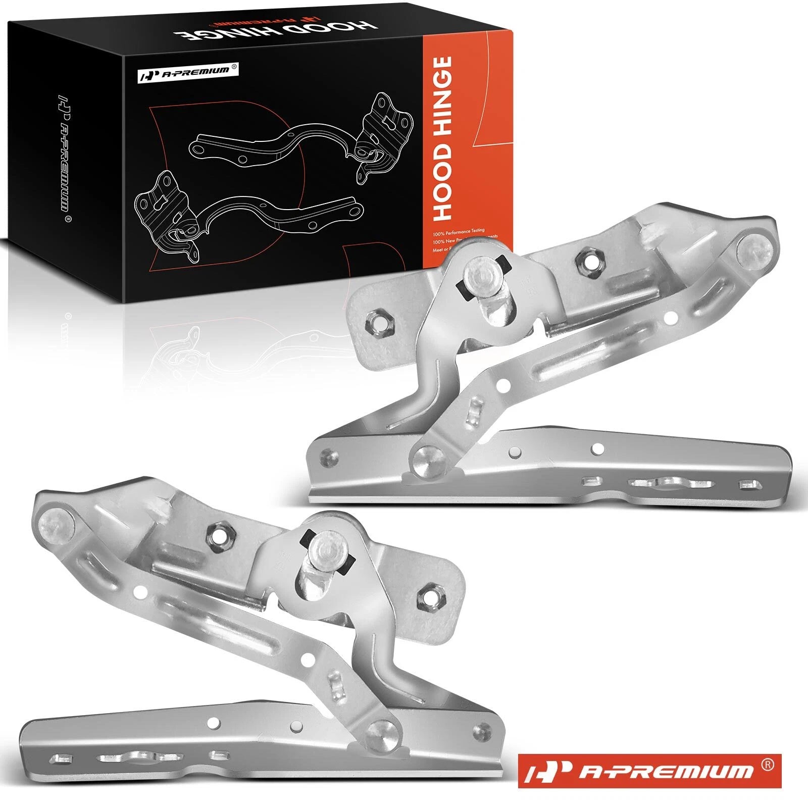 2X Front Hood Hinges for Ford Transit Connect (2014–2022)