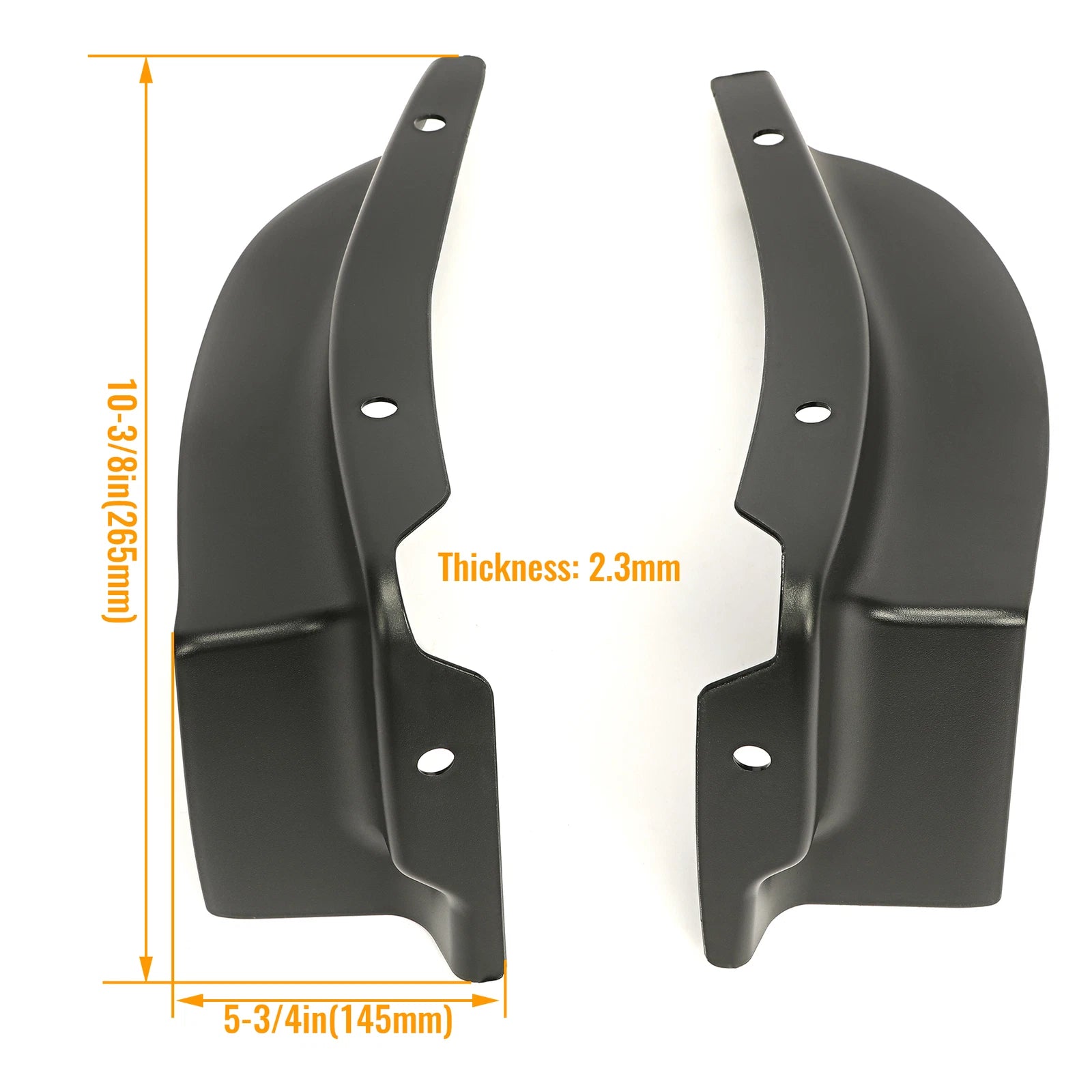 Rear 1/4 Quarter Panel Bumper Fillers for Oldsmobile 98 Regency (1980–1984)