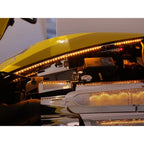 Fender Caps LED Set Polished Stainless Steel for Chevy Corvette C6 (2005–2013)