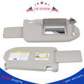 Tan Sun Visor Pair with Lamp for Nissan Pathfinder (2013–2018)
