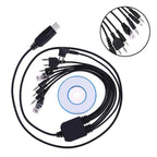 USB Cable for Radio Programming TK3107 Support (8 Interfaces)
