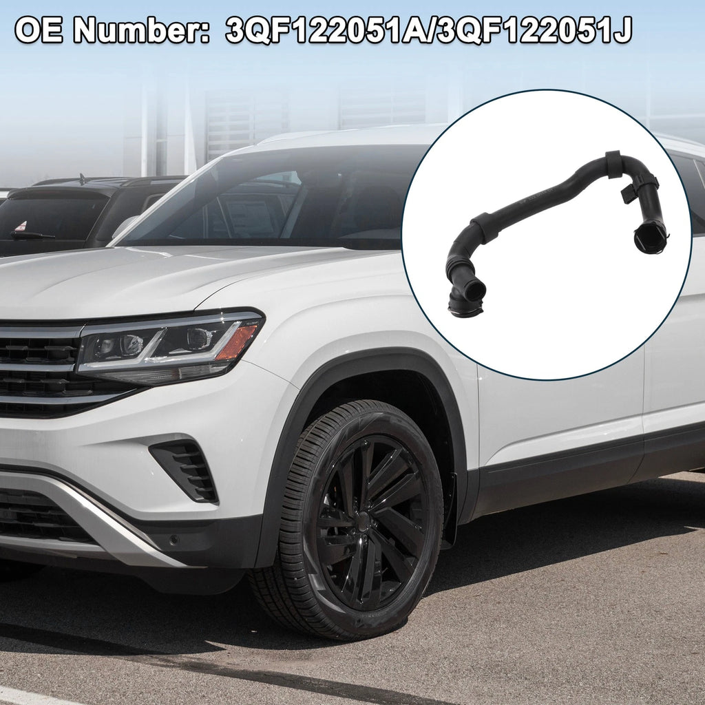 Radiator Hose Water Pipes for Volkswagen Atlas 2.0L (2018–2023) 3QF122051A
