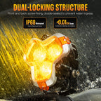 2x HALO Series LED Light Bar Work Pods for Offroad Driving (96W)