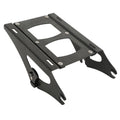 2X Black Detachable Two Up Mounting Rack for Harley Touring Road Glide (2014–2026)