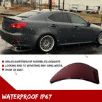 Set of 2 Rear Bumper Reflector Lights for Lexus IS250 IS350 (2006–2013)
