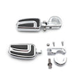 AirFlow FootPegs 1.25" for Honda GL1100 GL1200 VT750 Shadow (1983–1998) Chrome