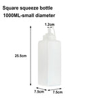 Squeeze Sauce Bottle Dustproof Dispenser for Kitchen Tools