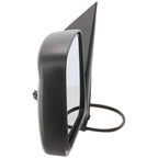 Power Mirror for Chevrolet Express 3500 (2003–2007) Left Manual Fold Black