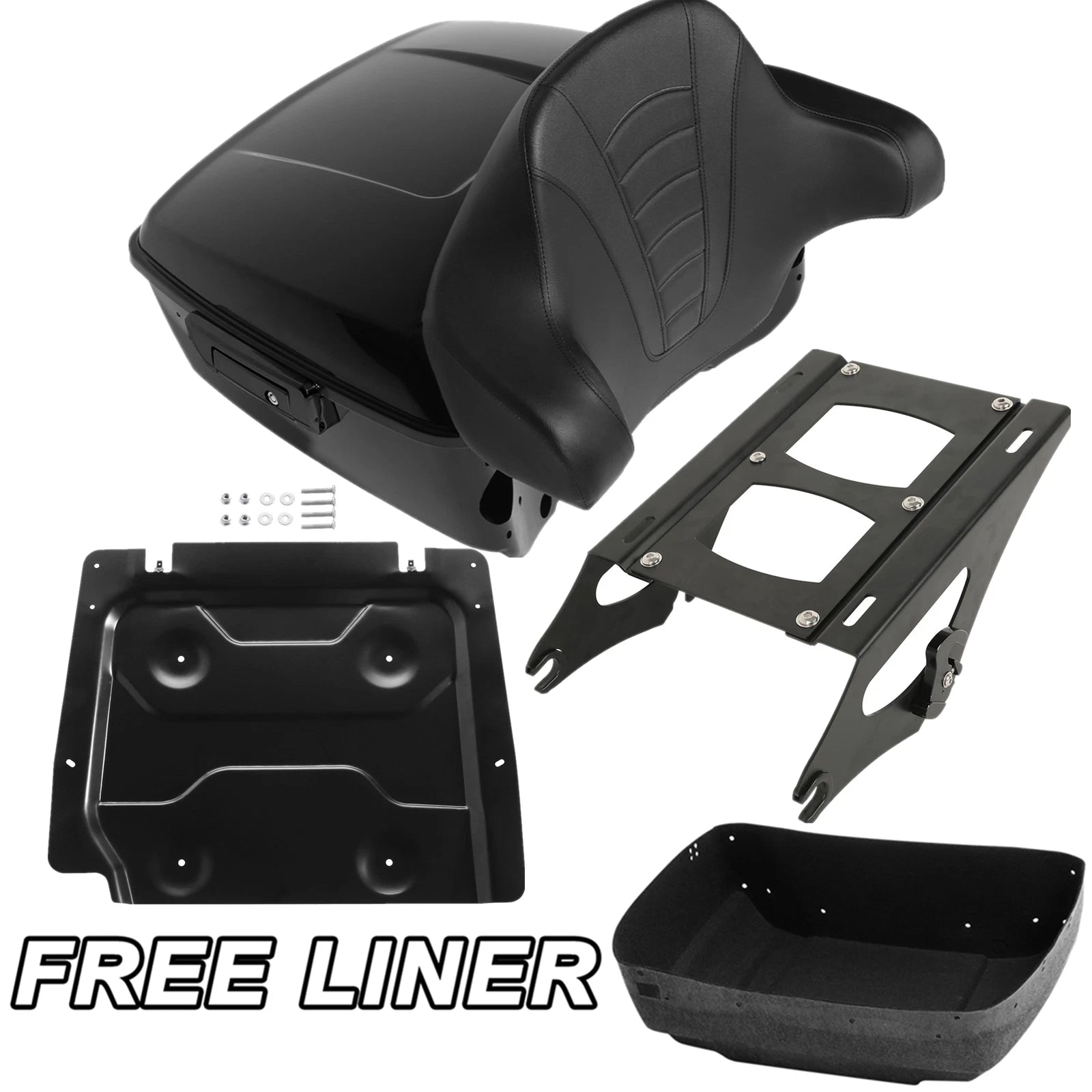 Trunk Pad Mount Rack Plate for Harley Touring Electra Glide (2014–2026)