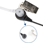 2 Pin PTT Headset for (8mm Pin Spacing, 11mm Center Distance)