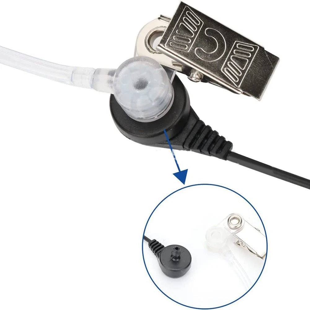 2 Pin PTT Headset for (8mm Pin Spacing, 11mm Center Distance)