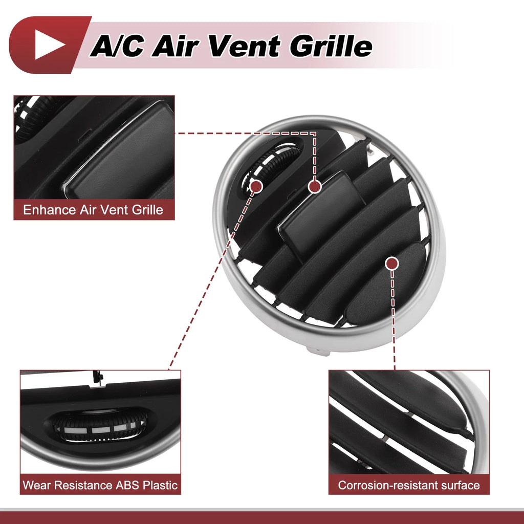 Center Console AC Air Vent Grille No.A1648301954 for Mercedes-Benz GL350 (2007–2012)