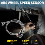 2 x Front Left ABS Wheel Speed Sensors for Mercedes-Benz R320 (2006-2010)