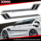 Sport Vinyl Sticker Stripe Graphic for 67'' Black Racing (—)