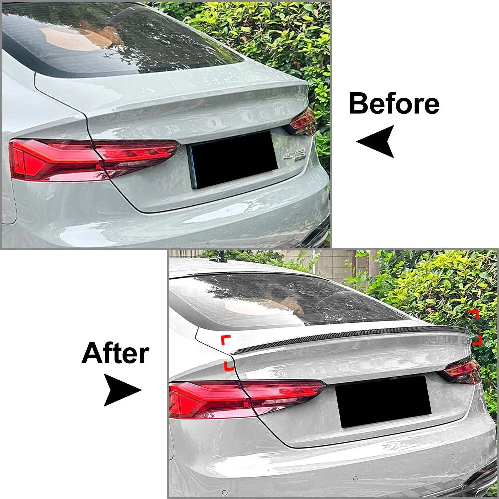 Rear Trunk Spoiler Wing for Audi A5 Sportback 2017-2024
