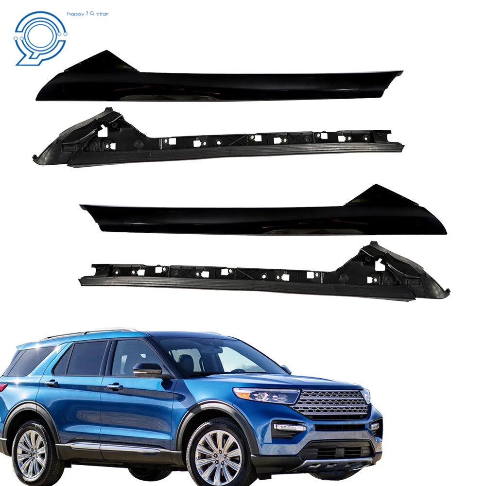 Set of 2 Windshield A Pillar Molding Trim for Ford Explorer (2011–2019)