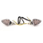 Clear Lens LED Turn Signal Lights for Motorcycle ATV Dirt Bike